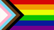 The Progress Pride flag